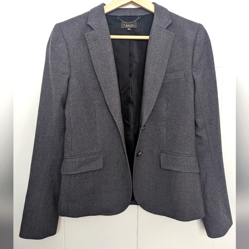 Babaton Gray Blazer Size 4
